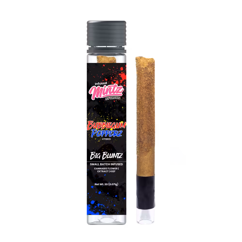 Bubblegum Popperz 2G Blunt with Glass Tip